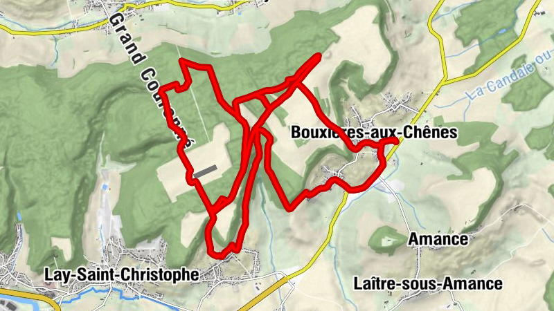 Bouxières-aux-Chênes - Moulins - Blanzey - Eulmont