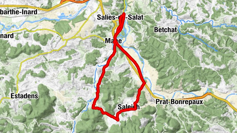 Église Saint-Maurice - Saleich - Église Saint-Barthélemy - Urau