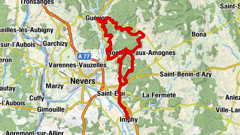 Imphy Forges - Le Bourdy - Charbonnières - Marigny