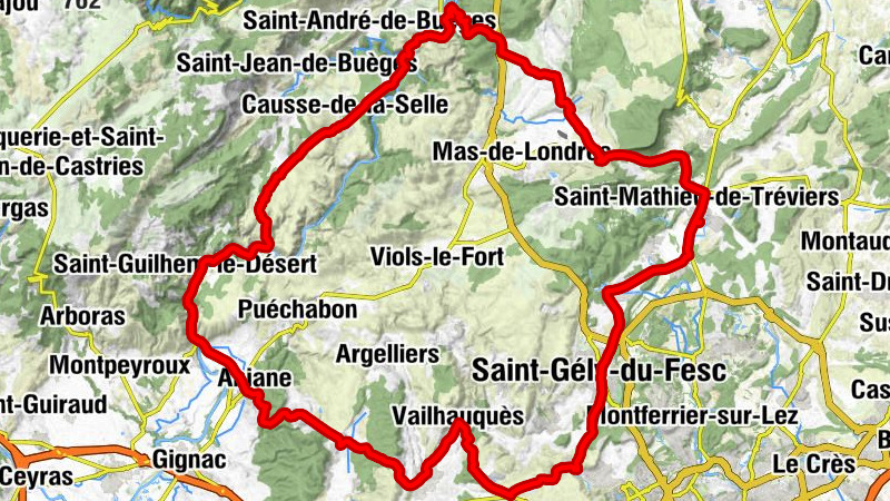 Le Triadou - Église Saint-Gilles - Église de l'Assomption-de-Notre-Dame - Saint-Mathieu-de-Tréviers