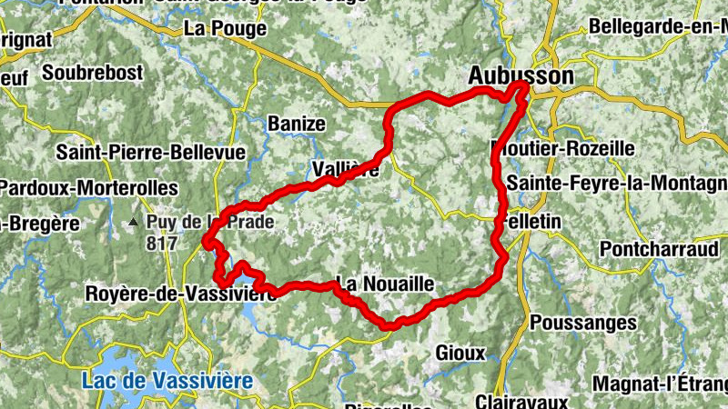 La Nouaille - Église Saint-Marc - Église Saint-Martin-de-Tours - Saint-Quentin-la-Chabanne