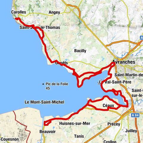 La Grange de Tom - Le Marquis de Tombelaine - Le Nord Mont - Église Notre-Dame