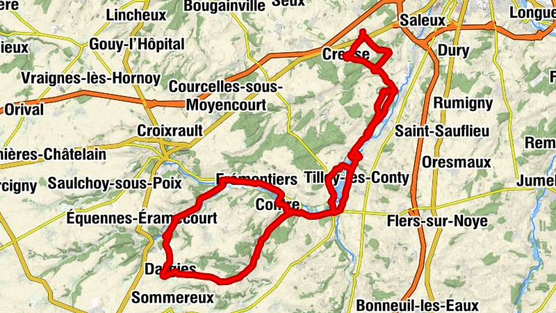 Clairy-Saulchoix - Mont Bar - Église Saint-Antoine - Église Saint-Pierre