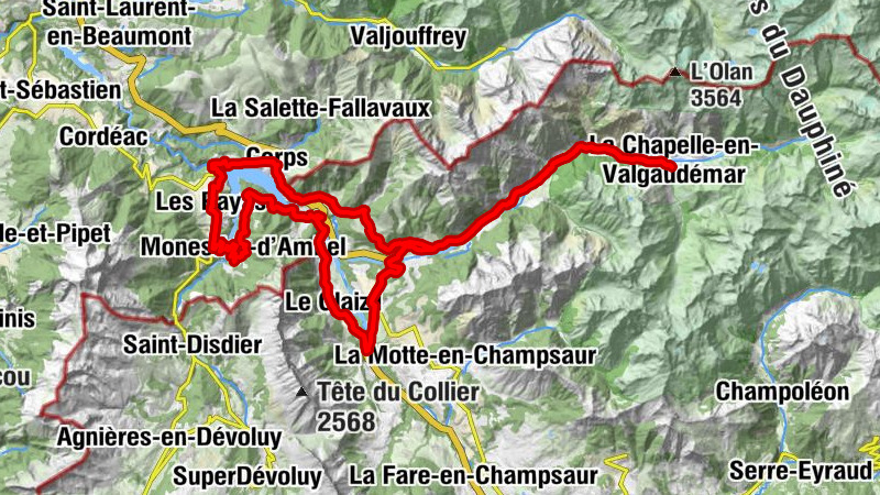 Hôtel du Mont Olan - La Galinette - église Sainte-Anne - Église de l'Assomption