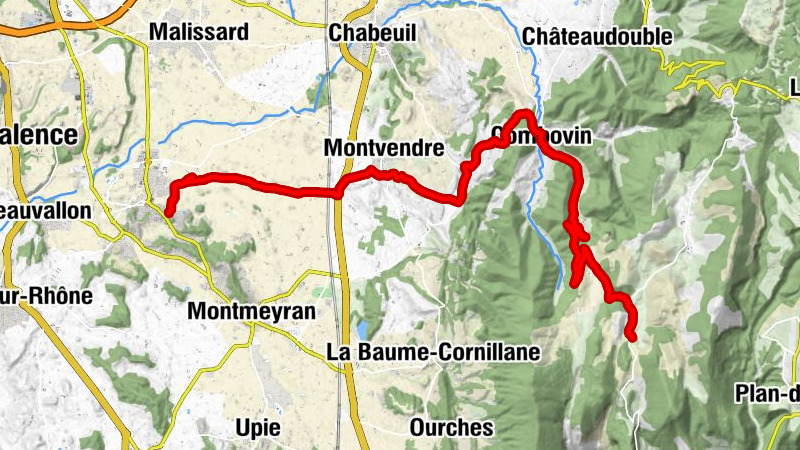 Chaudeblache - Barcelonne - Église Saint-Martin - Auberge des Trois Ruisseaux