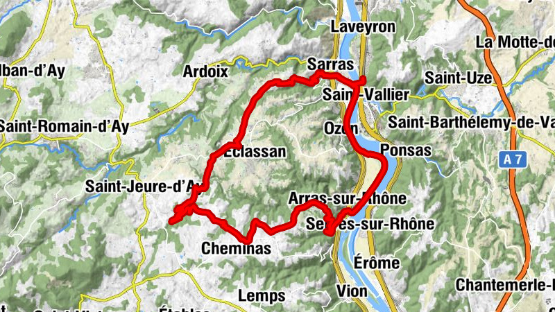 Saint-Vallier-sur-Rhône - Au Pont - Chamelle - Église de la Nativité-de-la-Vierge