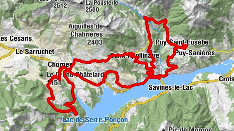 Puy-Saint-Eusèbe - Pra Roumiou - La Treille - Chapelle Sainte-Anne