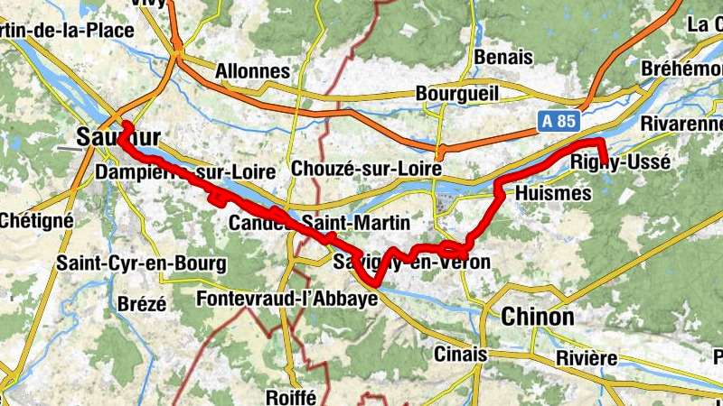 Saumur - Chapelle Saint-Jean - Église Notre-Dame des Ardilliers - Église Saint-Maurice