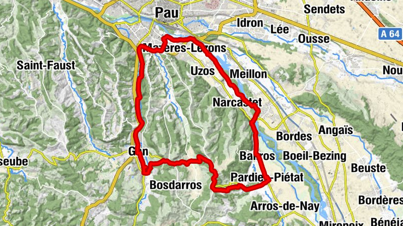 Pardies-Piétat - Chapelle Notre-Dame-de-Piétat - Église Saint-Michel - Gan