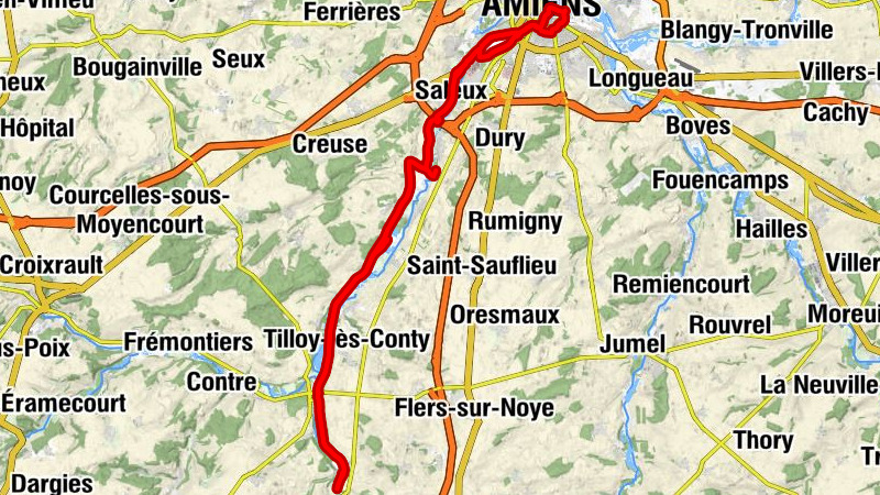 Amiens - Église Saint-Remi - Église Saint-Nicolas - Église Saint-Léger