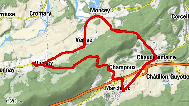 Vieilley - Église Saint-Martin - Venise - Chapelle Saint-Guérin