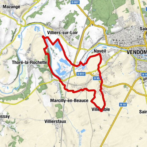 Villerable - L'Hopitau - Chanteloup - Église Saint-Denis