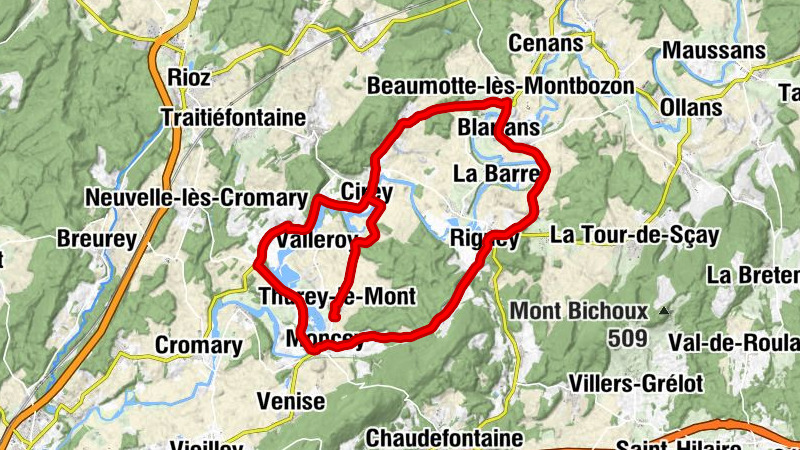 Thurey-le-Mont - Église Sainte-Cécile - Église Saint-Germain - Église Saint-Maurice