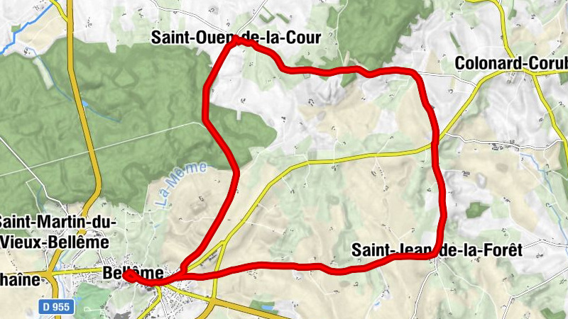 Bellême - Le Carré Bellêmois - Église Saint-Ouen - Église Notre-Dame de Courthioust