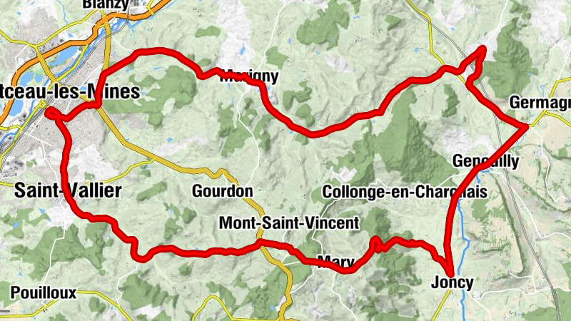 Le Puley - Église Saint-Symphorien - Montceau-les-Mines - Église Saint-Romain