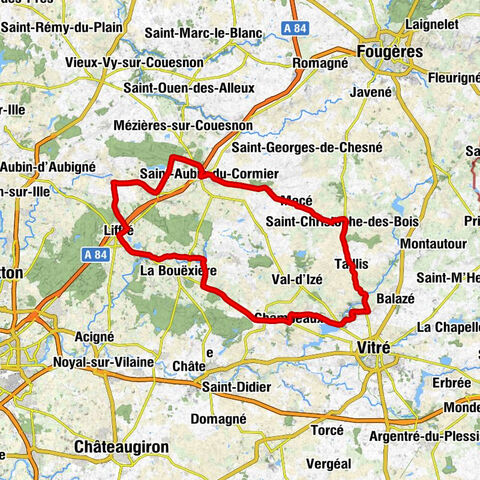 Montreuil-sous-Pérouse - Église Saint-Christophe - Église Saint-Michel - Église Sainte-Marie-Madeleine