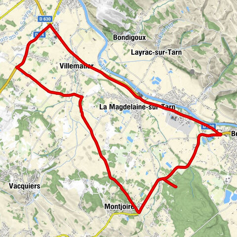 Bessières - Les Friques - La Mouline - Villemur-sur-Tarn