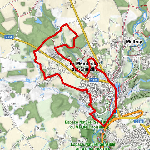 La Membrolle-sur-Choisille - Graffin - Mondoux - Le Soreau