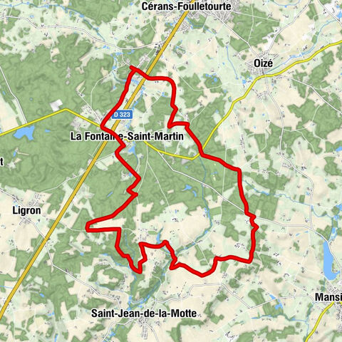 La Fontaine-Saint-Martin - Les Rues - Saint-Jean-de-la-Motte