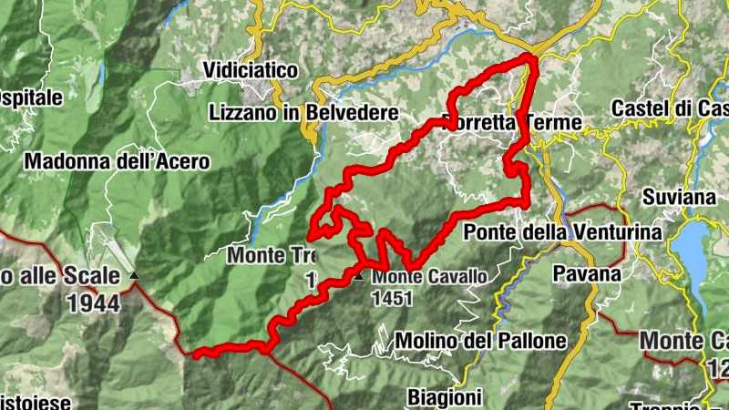 Silla - Santa Maria Maddalena - Poggio Merizzone