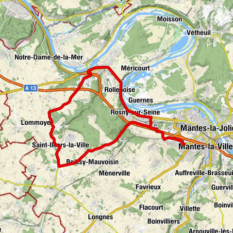 Mantes-la-Ville - Aux Gouts du jour - Église Saint-Hilaire - Église de la Nativité-de-la-Vierge