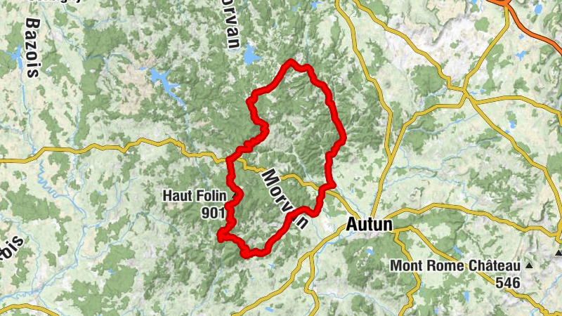 Moux-en-Morvan - La Picherotte - Chalet de Préperny - Église Saint-Denis