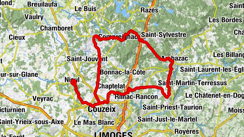 Nieul - Église de l'Assomption-de-la-Vierge - Église Saint-Christophe - Église Saint-Martin-Sainte-Radegonde