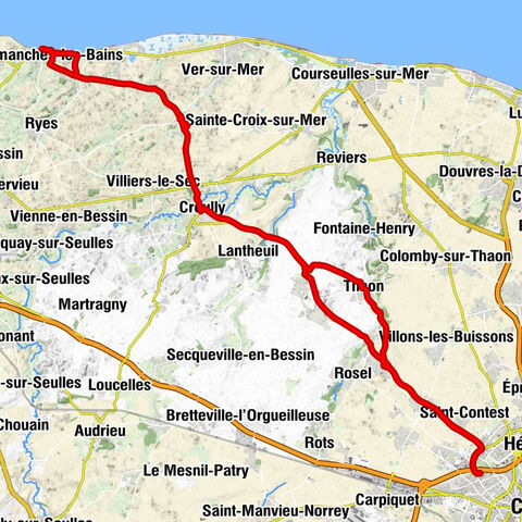 Caen - Église Saint-Martin - Église Saint-Médard-Saint-Gildard - Église Saint-Manvieu