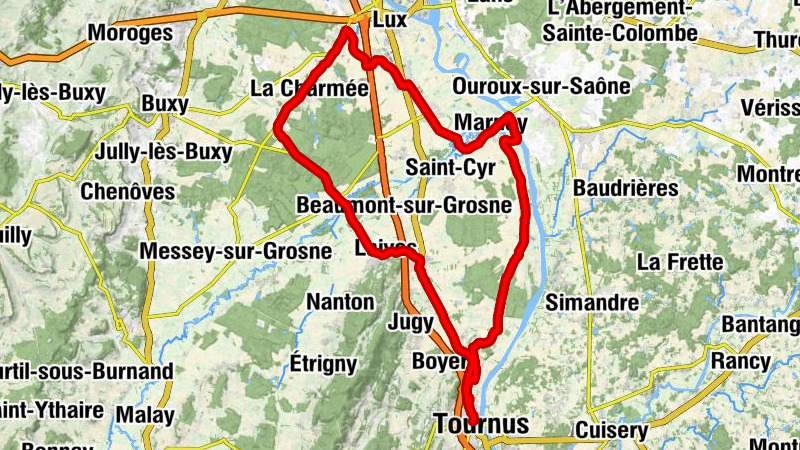 Tournus - Église Saint-Louis - Église Saint-Loup - Église Saint-Pancrace
