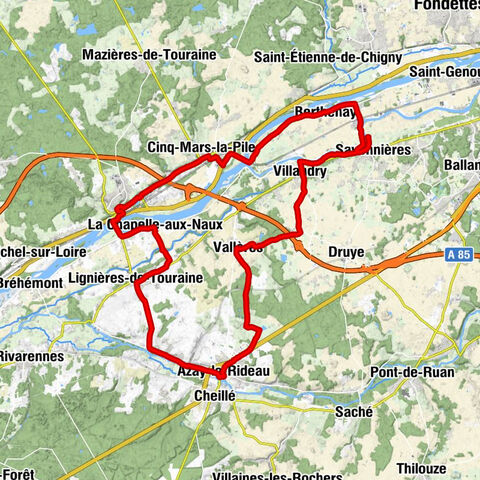 Savonnières - Église paroissiale Saint-Gervais-Saint-Protais - Église paroissiale Saint-Étienne - Église Saint-Symphorien