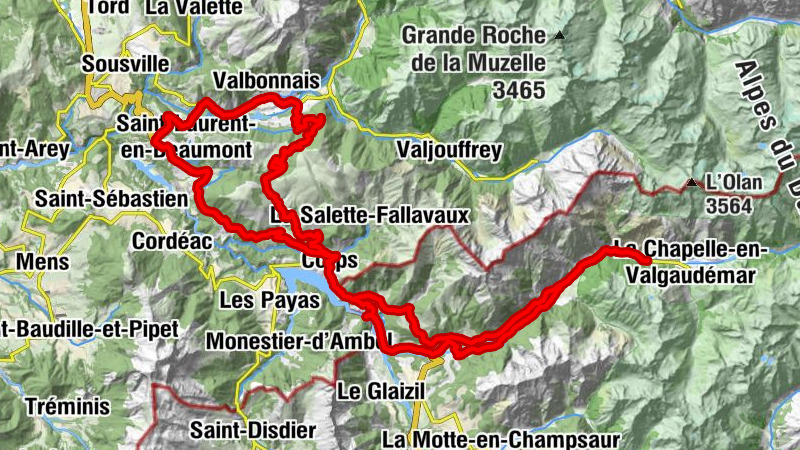 Chapelle Saint-Joseph - Église Saint-Pierre - Église Sainte-Luce - Les Andrieux