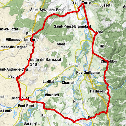 Église Sainte-Bernadette - Église Saint-Sulpice - Église Saint-Étienne - Saint-Yorre