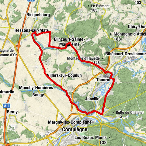 Ressons-sur-Matz - Église Saint-Vaast - Église Notre-Dame et Sainte-Marguerite - Église Saint-Pierre