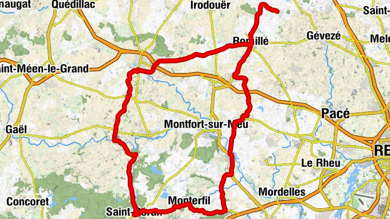 Le Petit Saint-Lubin - Église Saint-Martin-de-Tours - Église Saint-Pierre-et-Saint-Péran - Église Saint-Pierre