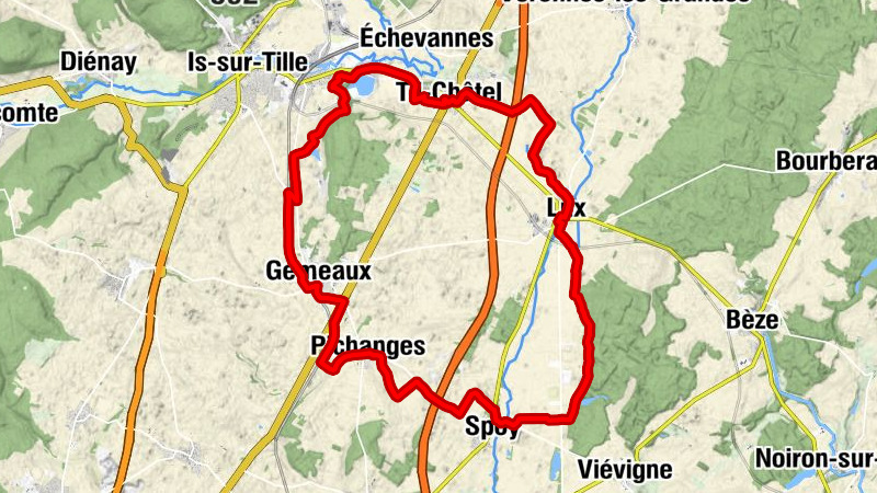 Til-Châtel - Lux - Spoy - Église Saint-Laurent-et-Saint-Marc