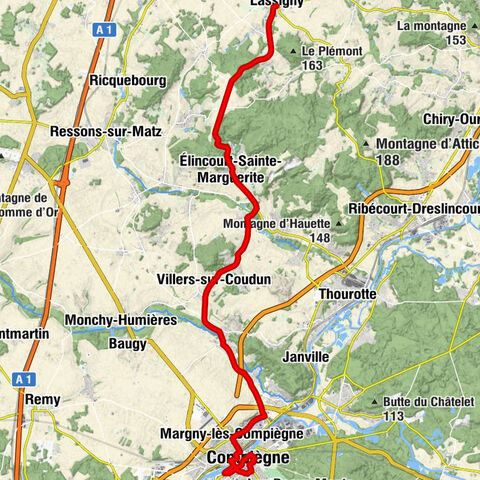 Lassigny - Église Saint-Jean-Baptiste - Église Saint-Jacques - Église Saint-Crépin