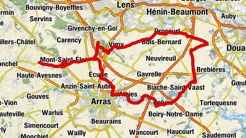 Frévin-Capelle - Église Saint-Martin - Église Saint-Christophe - Église Saint-Laurent