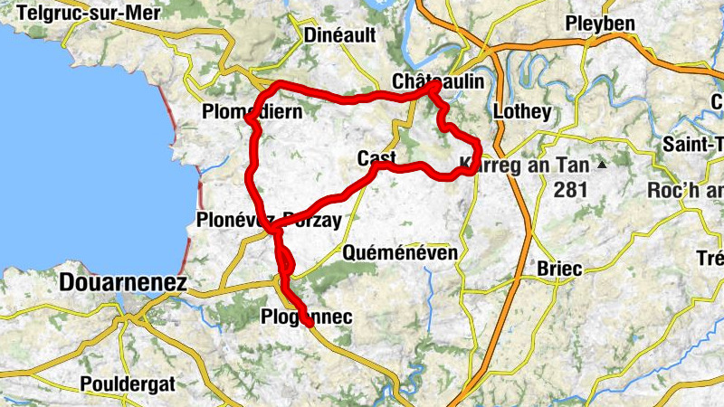 Keramel - Église Saint-Ronan - Église Saint-Milliau - Église Saint-Jérôme