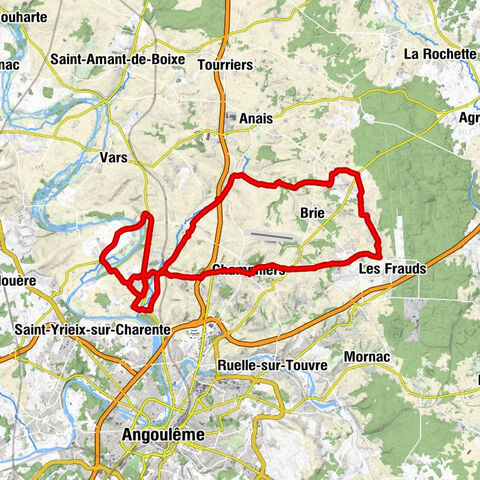 Les Labbés - Église Saint-Christophe - Le Bois de la Grange - Balzac