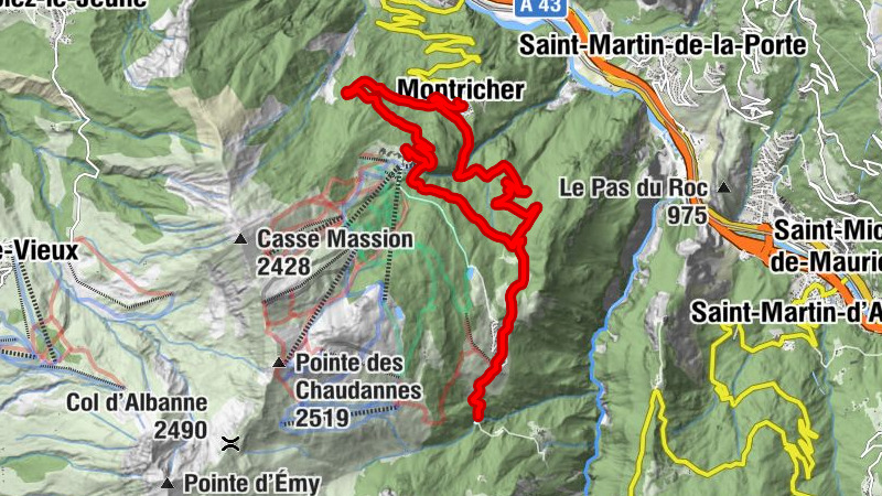 Les Karellis - La Gamelle - Auberge Narcisse - Montricher