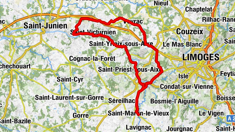 Saint-Martin-le-Vieux - Bonnefond - Église de la Nativité-de-la-Très-Sainte-Vierge - Église Sainte-Croix