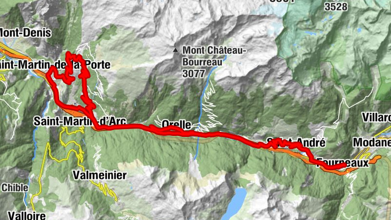 Quartier Sommeiller - Chapelle Saint-Louis - Église Saint-Michel-Archange - Chapelle Saint-Mathieu