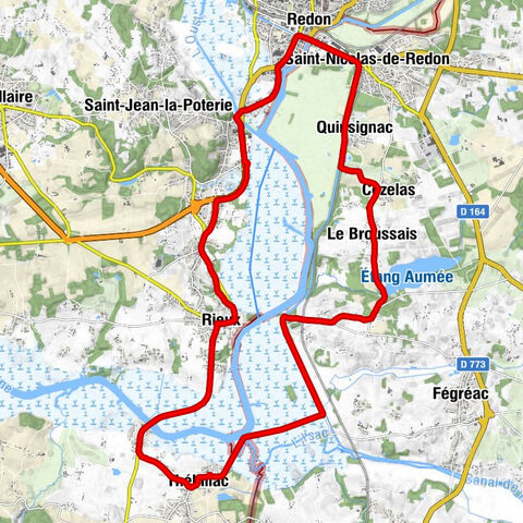 Le Bourg - Chapelle de La Salette - Église Saint-Melaine - Le Bignon