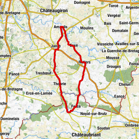 Amanlis - Église Saint-Jacques - Église Saint-Pierre et Saint-Paul - Église Saint-Pierre