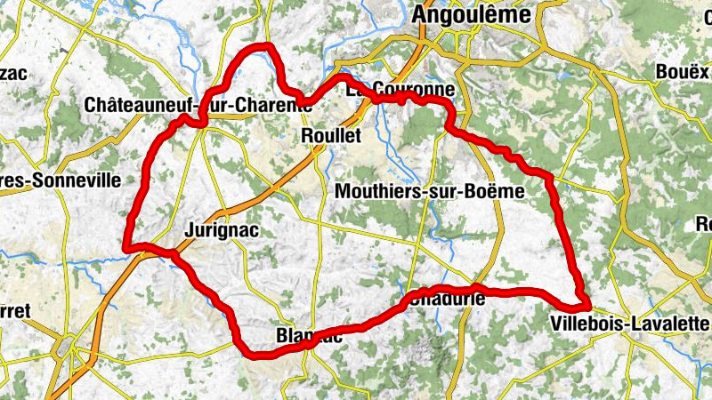 La Couronne Charente - Église Saint-Jean-Baptiste - Église Saint-Orient - Église Saint-Saturnin