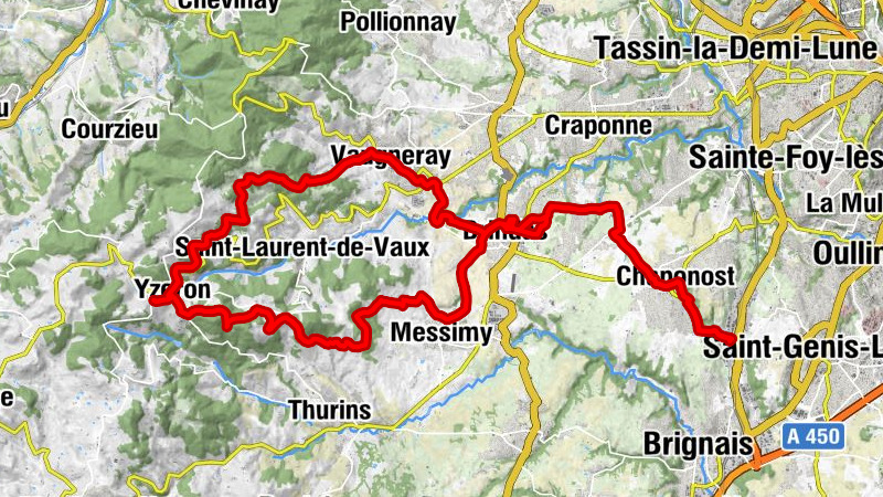 Saint-Genis-Laval - Chaponost - Église Saint-Prix - Brindas