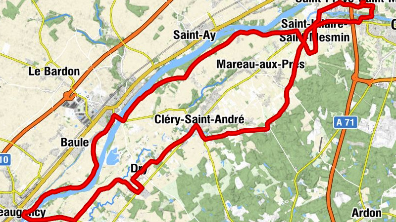 Clos de Bel Air - Basilique royale Notre-Dame-de-Cléry - Église Saint-Avit - Saint-Pryvé-Saint-Mesmin