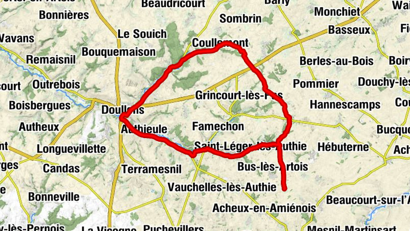 Bertrancourt - Église Sainte-Marguerite - Église Saint-Léger - Chapelle Saint-Brice