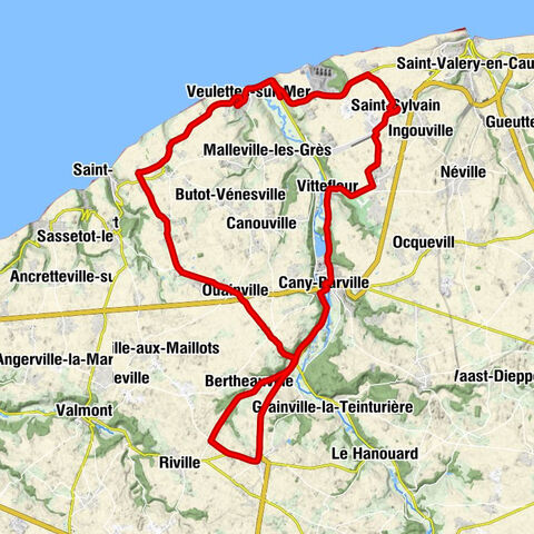 Église Saint-Sylvain - Église Saint-Valéry - Église Saint-Rémi-Saint-Lubin - Église Notre-Dame