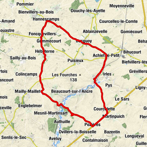 Église Saint-Martin - Église Saint-Vaast - Église Saint-Pierre - Église Notre-Dame de l'Assomption